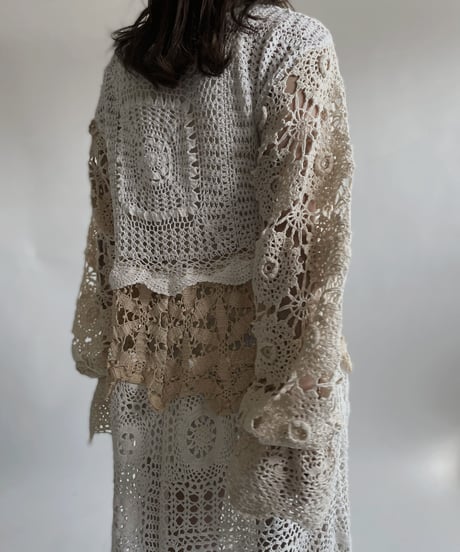 【RE;CIRCLE】 RE Crochet Lace One-piece / 220427-035