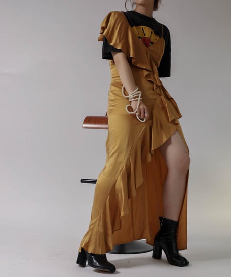【USED】 Silk Dress/ 220324-014