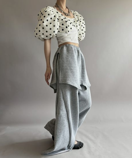 【RE;CIRCLE】 RE Sweat Pants Deformed / 260404-004