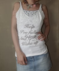 【RE;CIRCLE】 Re Embroidered Camisole Top  /  250724-020