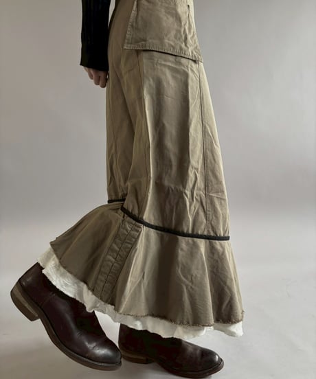 【USED】 Design Nylon Long One-Piece /260221-019