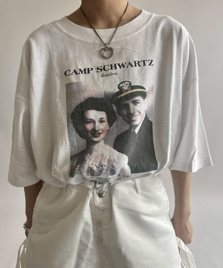 【USED】 90's Person Print T-Shirt /250503-006