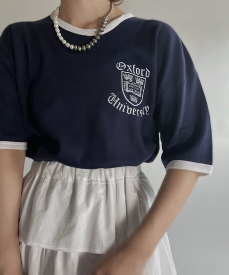 【USED】 Oxford University T-shirt / 220723-009