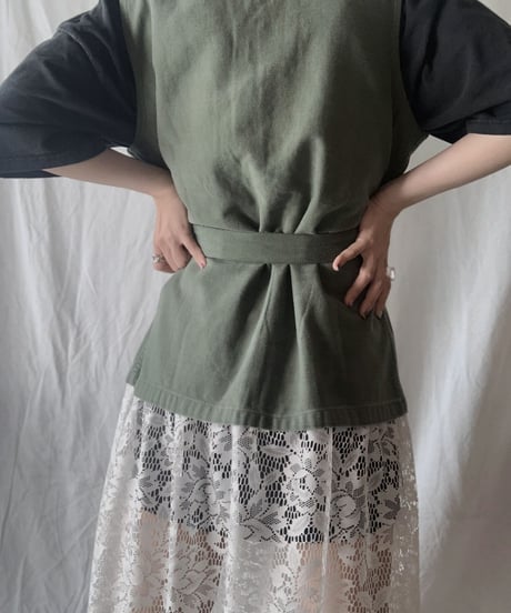 【RE;CIRCLE】 RE Lace×Fatique N/S One-piece①/210714-012