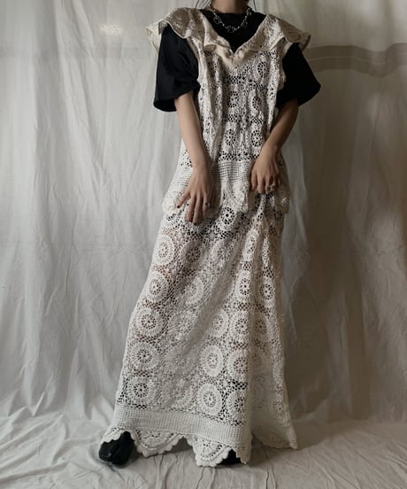 【RE;CIRCLE】 RE Lace N/S One-piece⑤/210714-009