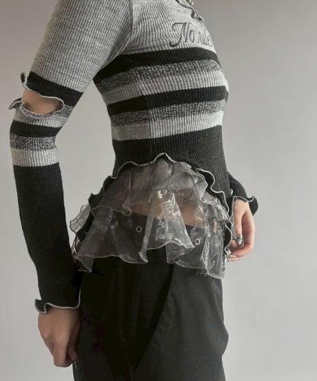 【RE;CIRCLE】 RE Mellow V-Neck Knit /  251023-015