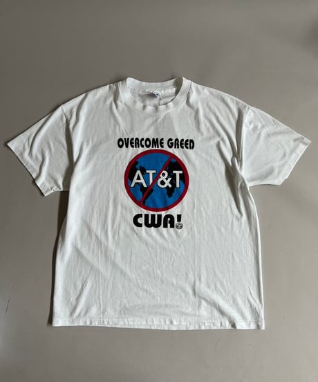 【USED】 Made in USA 80's Hanes AT&T T-Shirt /240729-080