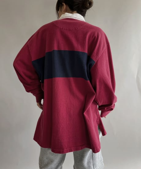 【USED】 Polo By Ralph Lauren Rugby Shirt / 220910-003