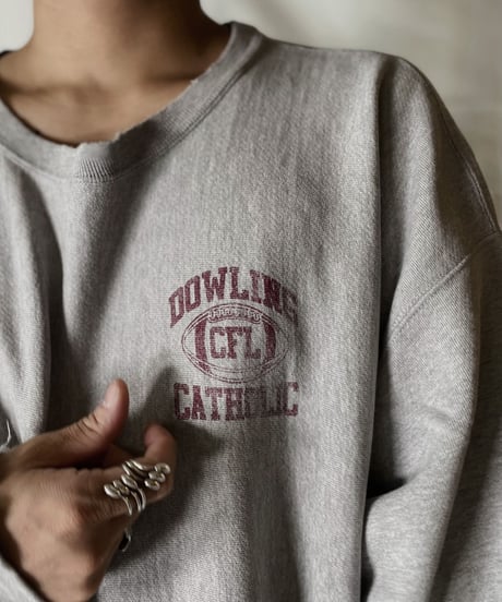 【USED】  Champion Reverse Weave Sweat DOWLING CATHOLIC/210902-032