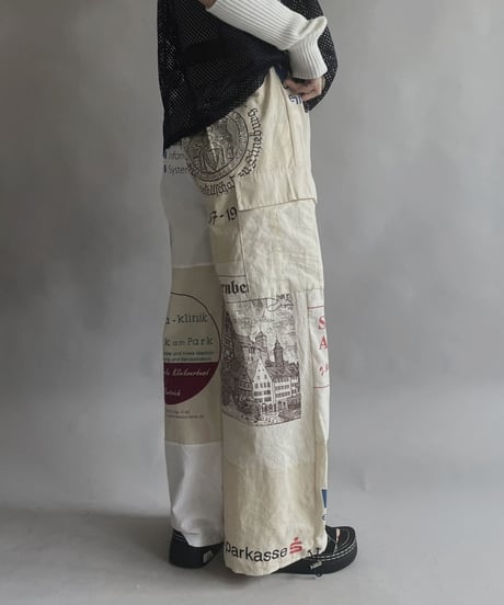 【RE;CIRCLE】RE Eco-Friendly Bag Rraw Cord Pants / 230427-027