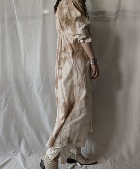 【RE;CIRCLE】 RE Medical Tie Dye S/S Gown④/210613-016