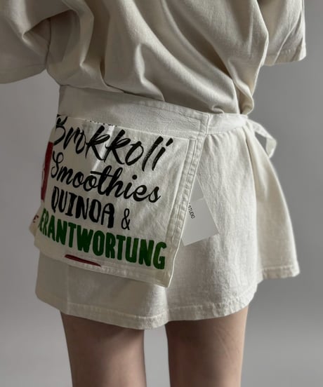 【RE;CIRCLE】 Re Eco Bag Apron /  260629-004
