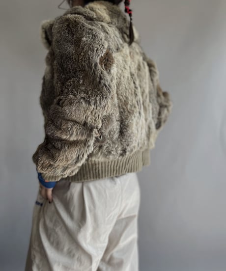 【USED】  Rabbit Fur Jacket / 221119-018