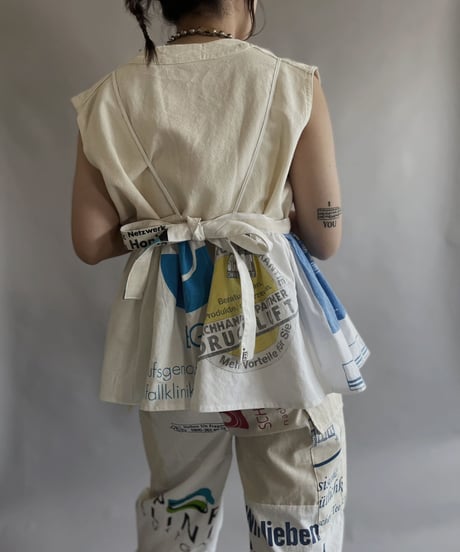 【RE;CIRCLE】RE Eco-Friendly Bag Camisole Bustier / 230525-024