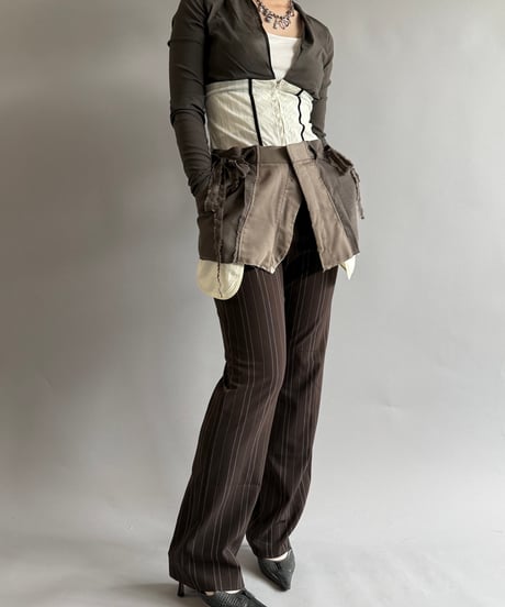 【RE;CIRCLE】 Re Suit Skirt / 250918-004