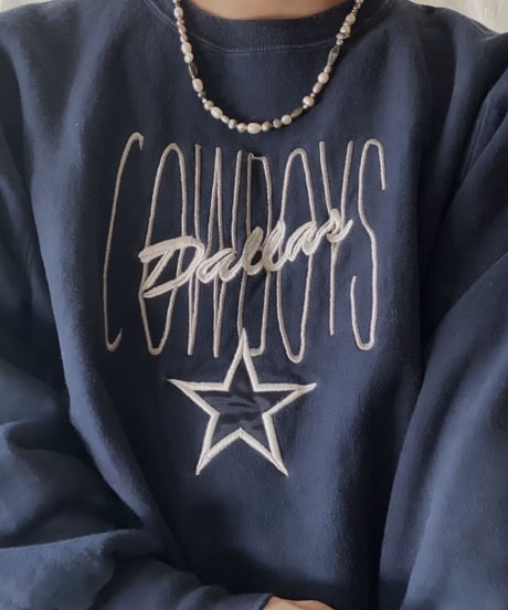 【USED】 90's USA Champion Reverse Weave Dallas/210324-019