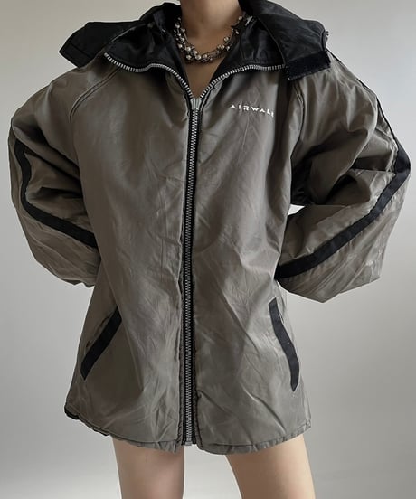 【USED】 AIR WALK Reversible Hooded Jacket /241228-014