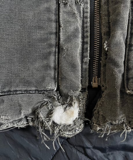 【USED】  Made in USA 95's Carhartt Duck Vest /250222-011