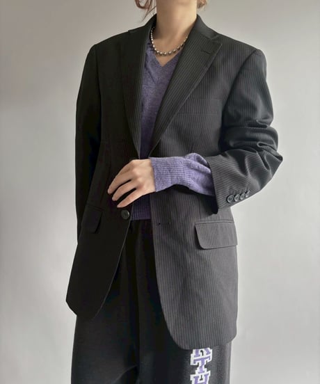 【USED】 Stripe Jacket / 251129-014