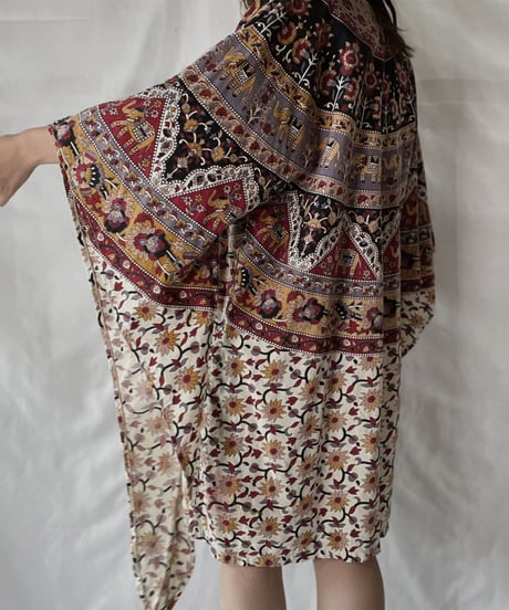 【USED】  Ethnic L/S Top/210921-041
