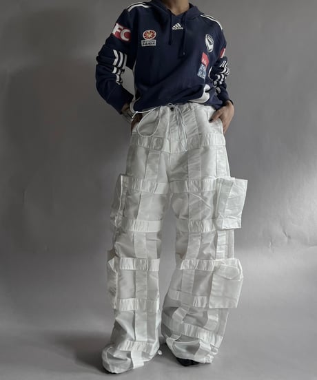 【USED】 Dead Stock GS Nylon TECHNO Pants/ 241214-029
