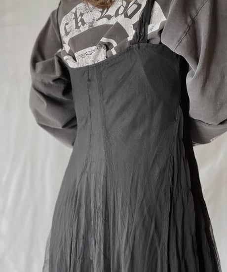 【USED】  Poly See-through N/S One-piece/211020-007