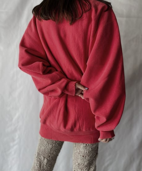 【USED】   90's USA Champion Reverse Weave Sweat One-point②/211007-019