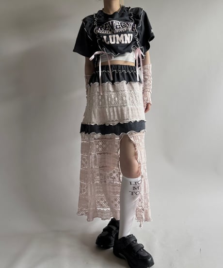 【RE;CIRCLE】 RE Mellow Top + Skirt + Arm   / 250710-021