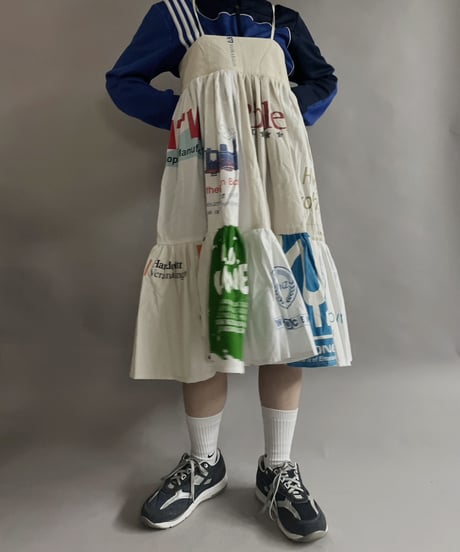 【RE;CIRCLE】RE Eco-Friendly Bag Camisole Middle One-piece / 230327-003