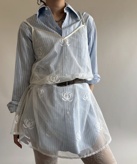 【RE;CIRCLE】 RE Lace Camisole One-Piece / 250612-010