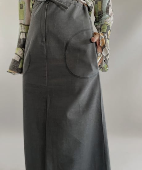 【USED】 SCANLAN THEDORE Long Skirt /231021-014