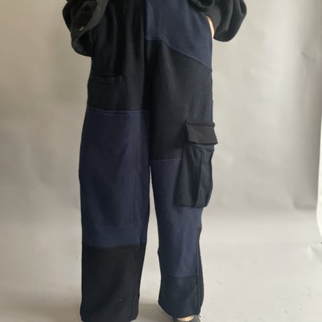 【RE;CIRCLE】 RE Acrylic Patch Cargo Pants / 230220-021