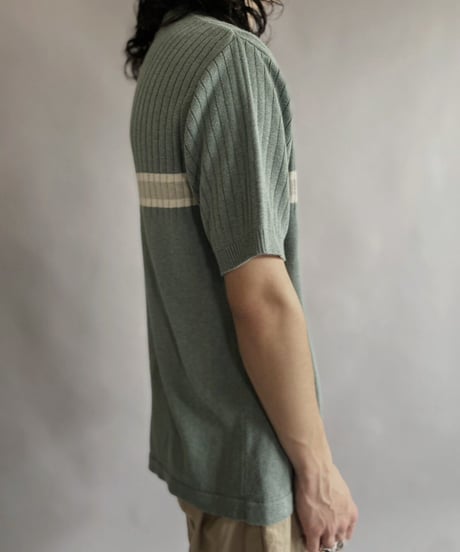【USED】 S/S knit polo shirt / 230605-008