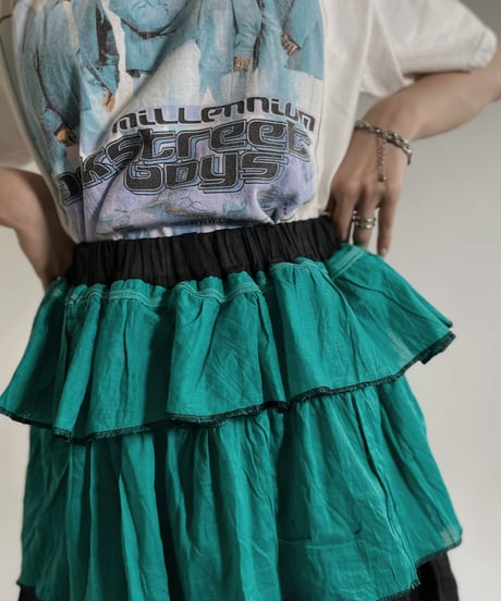 【RE;CIRCLE】 RE Indian Cotton Skirt / 220503-002
