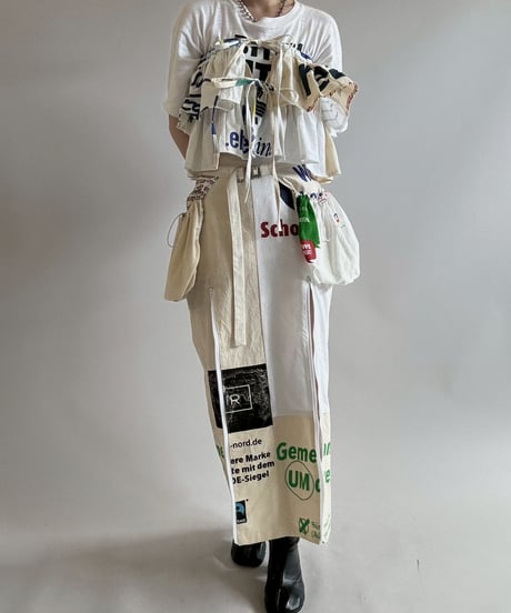 【RE;CIRCLE】RE Eco-Friendly Bag Belt Bag Skirt  / 250626-014