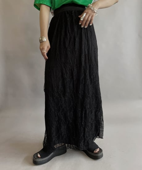 【USED】   Lace Long Skirt / 230610-032