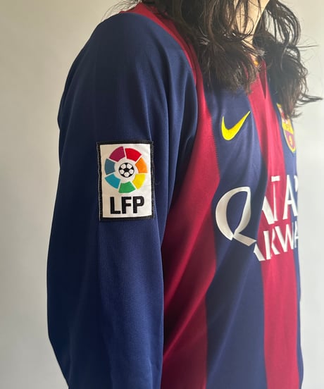 【USED 】Nike FC BARCELONA Soccer Shirt /240603-035