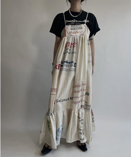 【RE;CIRCLE】 RE Eco-Friendly Bag Camisole One-piece / 220707-009