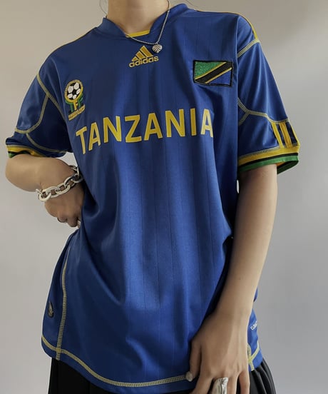 【USED】 adidas TANZANIA S/S Soccer Shirt / 230819-008