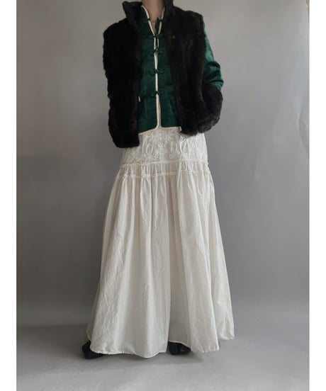 【USED】 Fur Vest Brown / 230102-010
