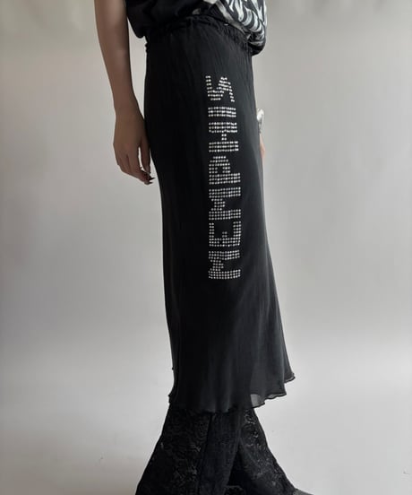 【USED】MEMPHIS Rhinestones  Skirt/250823-028
