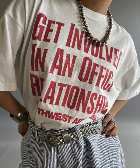 【USED】 Made in USA  90's Fruit of the Loom SOUTHWEST T-Shirt /240824-019