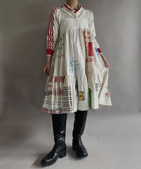 【RE;CIRCLE】RE Eco-Friendly Bag Camisole Middle One-piece / 230327-011