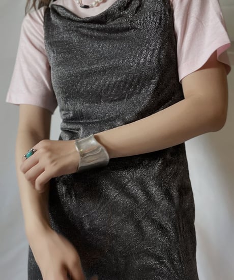 【USED】 EURO Shiny Camisole One-piece /210805-033