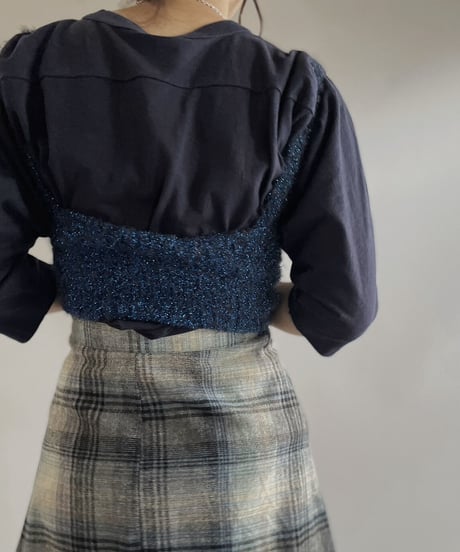 【USED】 N/S Lame Top/ 230923-027