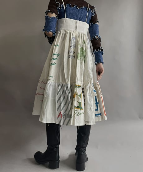 【RE;CIRCLE】RE Eco-Friendly Bag Camisole Middle One-piece / 230327-007