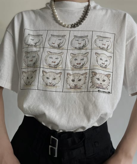 【USED】  80s E.Halsey Short Sleeved T-shirt / 220625-008