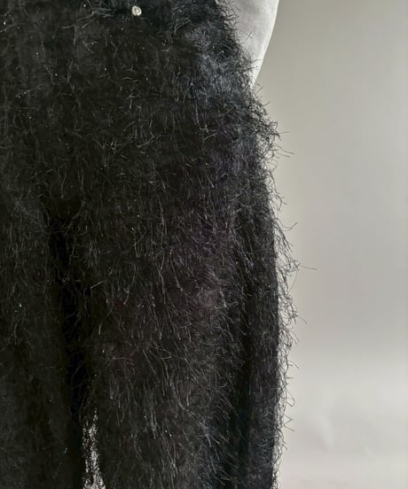 【USED】 STUDIO XTC Sheer Fringe Design Lame Pants / 260104-015