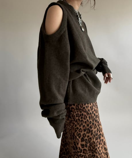【USED】 Aries Design Wool Knit Top /250104-018