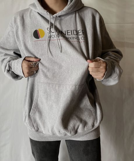 【USED】  Champion Reverse Weave Hoodie SCHNEIDER/210902-042